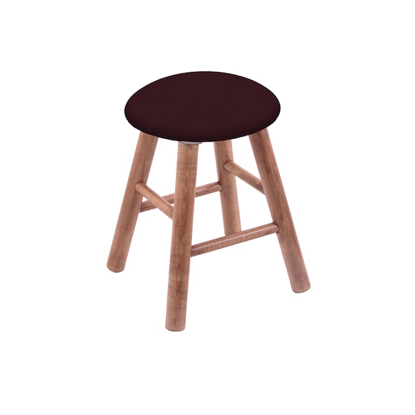 Maple Vanity Stool, Medium Finish, Canter Sand Seat